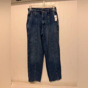 Old Navy Women's Blue Straight Leg Jeans